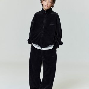 Kids Velour Classic Track Jacket