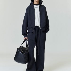 Embroidered Classic Full Zip Hoodie