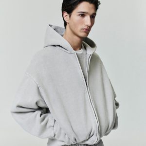 Embroidered Classic Full Zip Hoodie