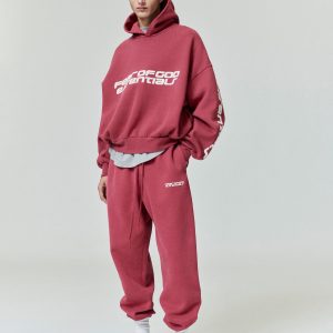 Cropped Relaxed Hoodie