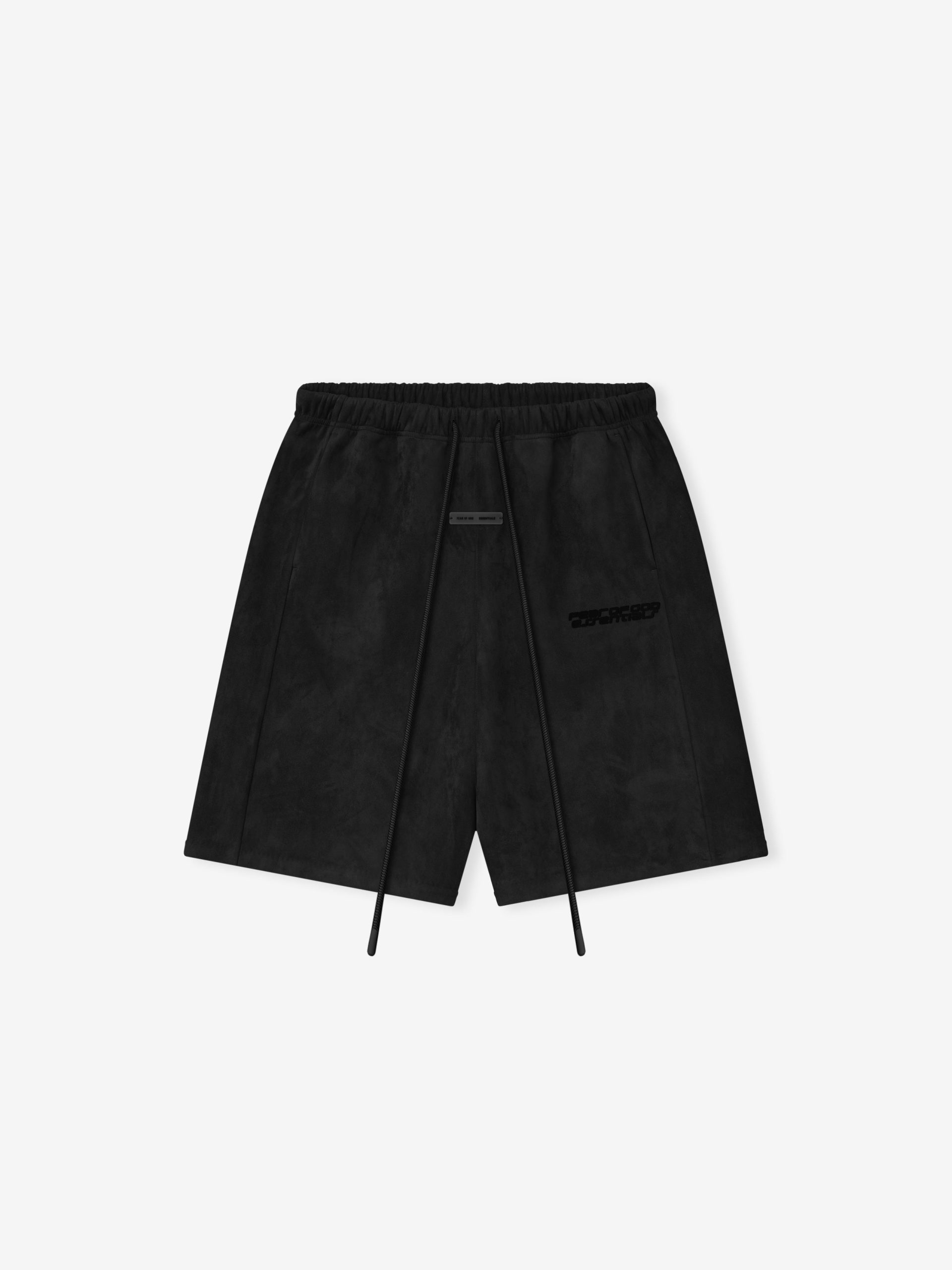 Suede Fleece Relaxed Short