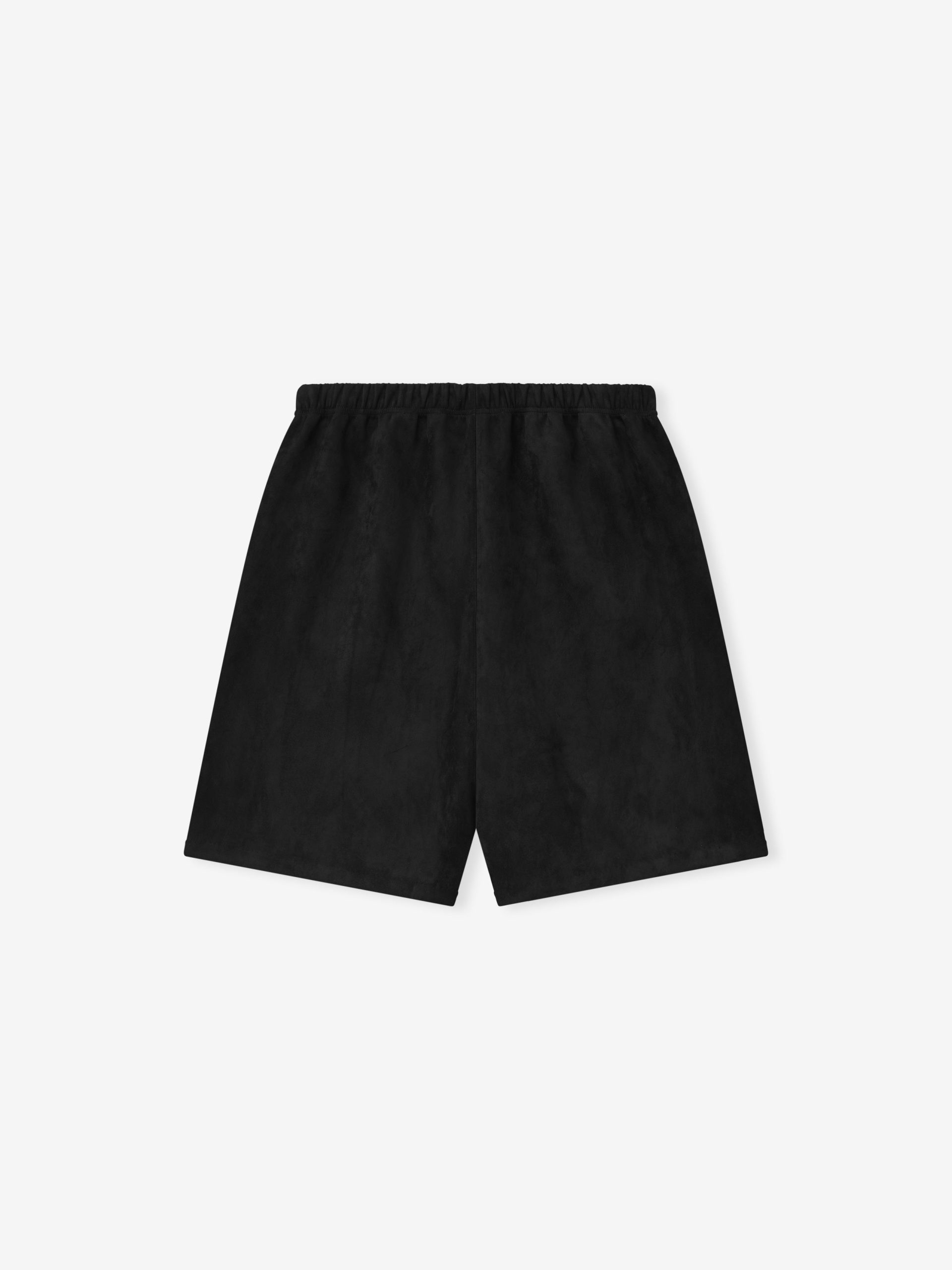 Suede Fleece Relaxed Short - Image 4