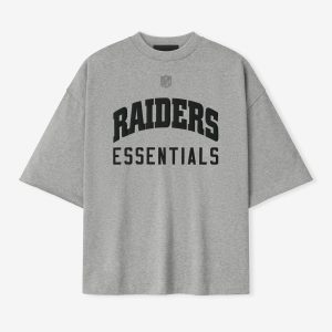Raiders 90s 3/4 Sleeve Football Tee