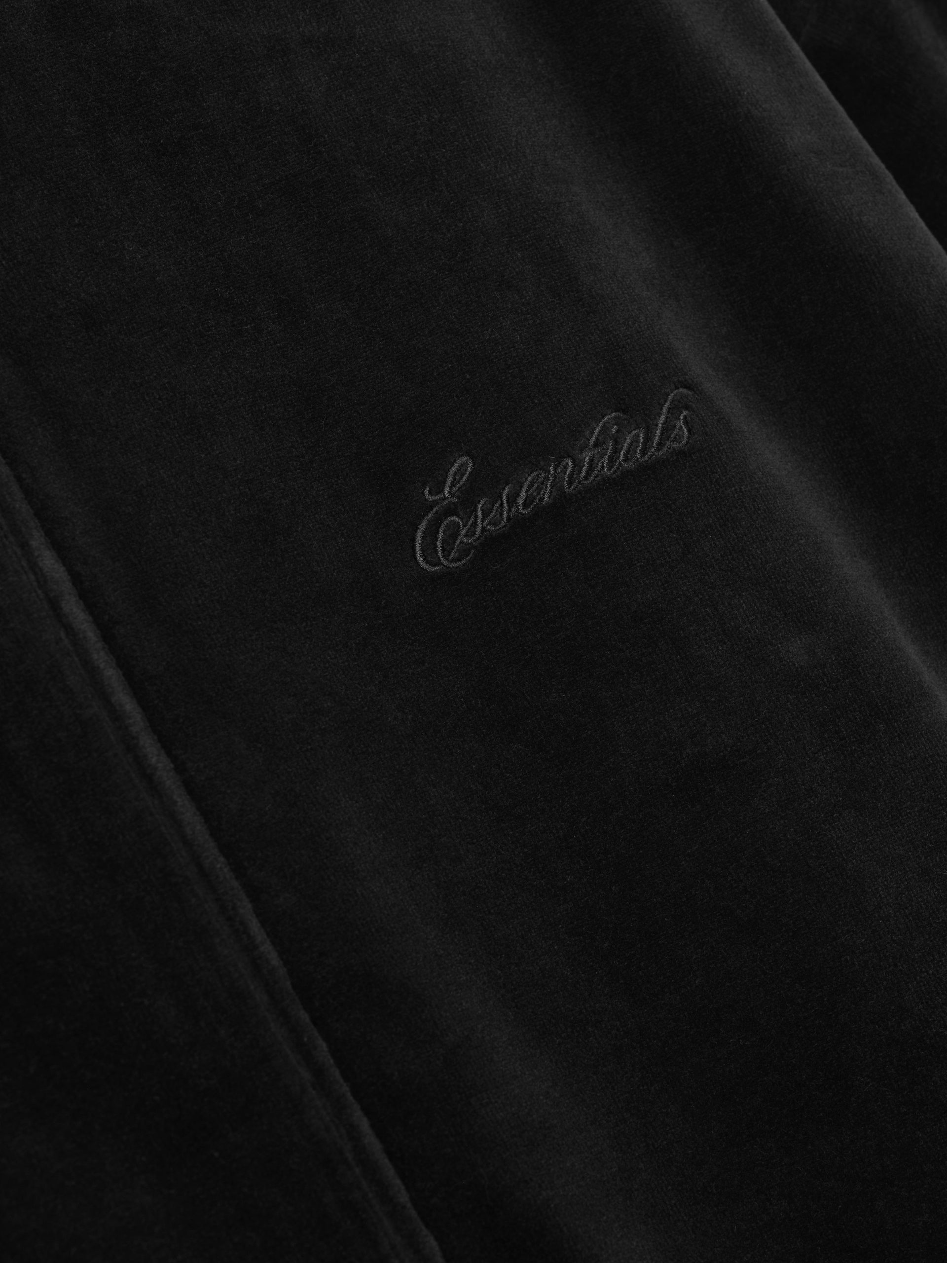 Kids Velour Classic Track Jacket - Image 5