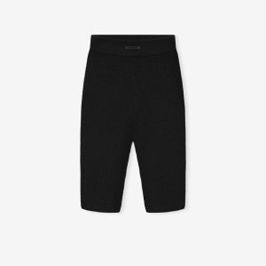 Womens Waffle Biker Short