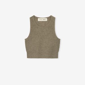 Womens Waffle Sport Tank